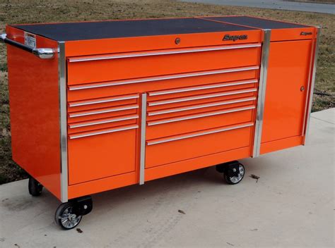 electric orange snap on tool box|snap on store online.